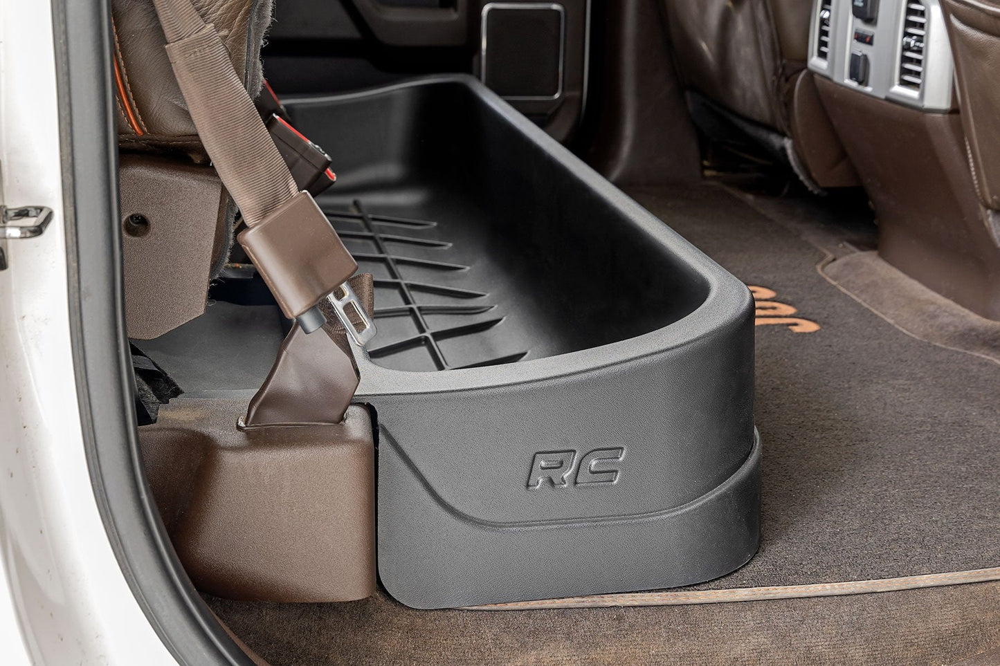 Rough Country (RC09281A) Under Seat Storage | Crew Cab | Ford F-150/F-250/F-350/Raptor (15-24)
