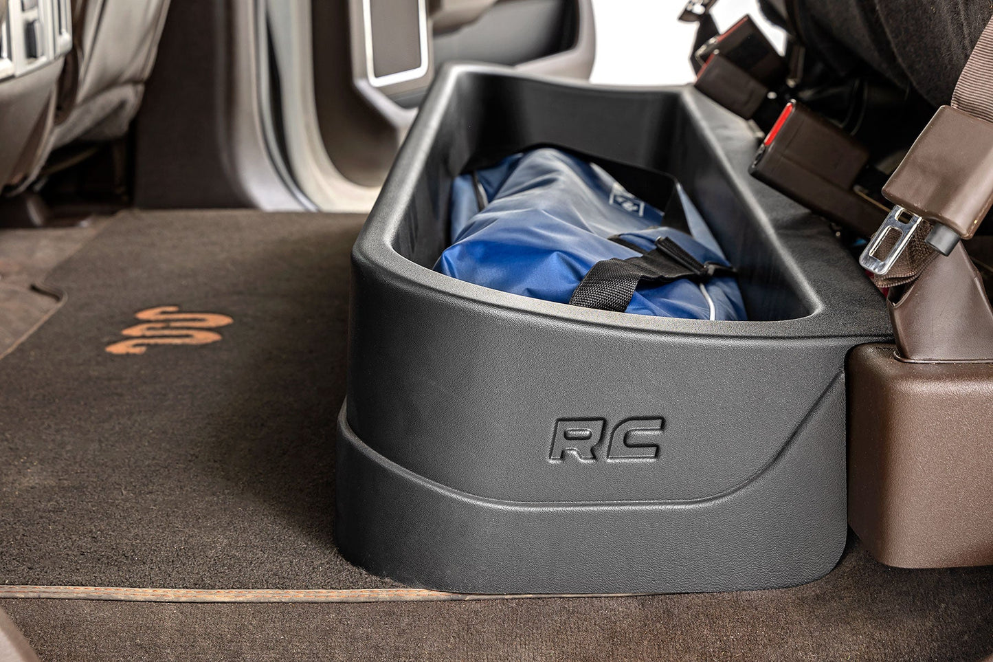 Rough Country (RC09281A) Under Seat Storage | Crew Cab | Ford F-150/F-250/F-350/Raptor (15-24)