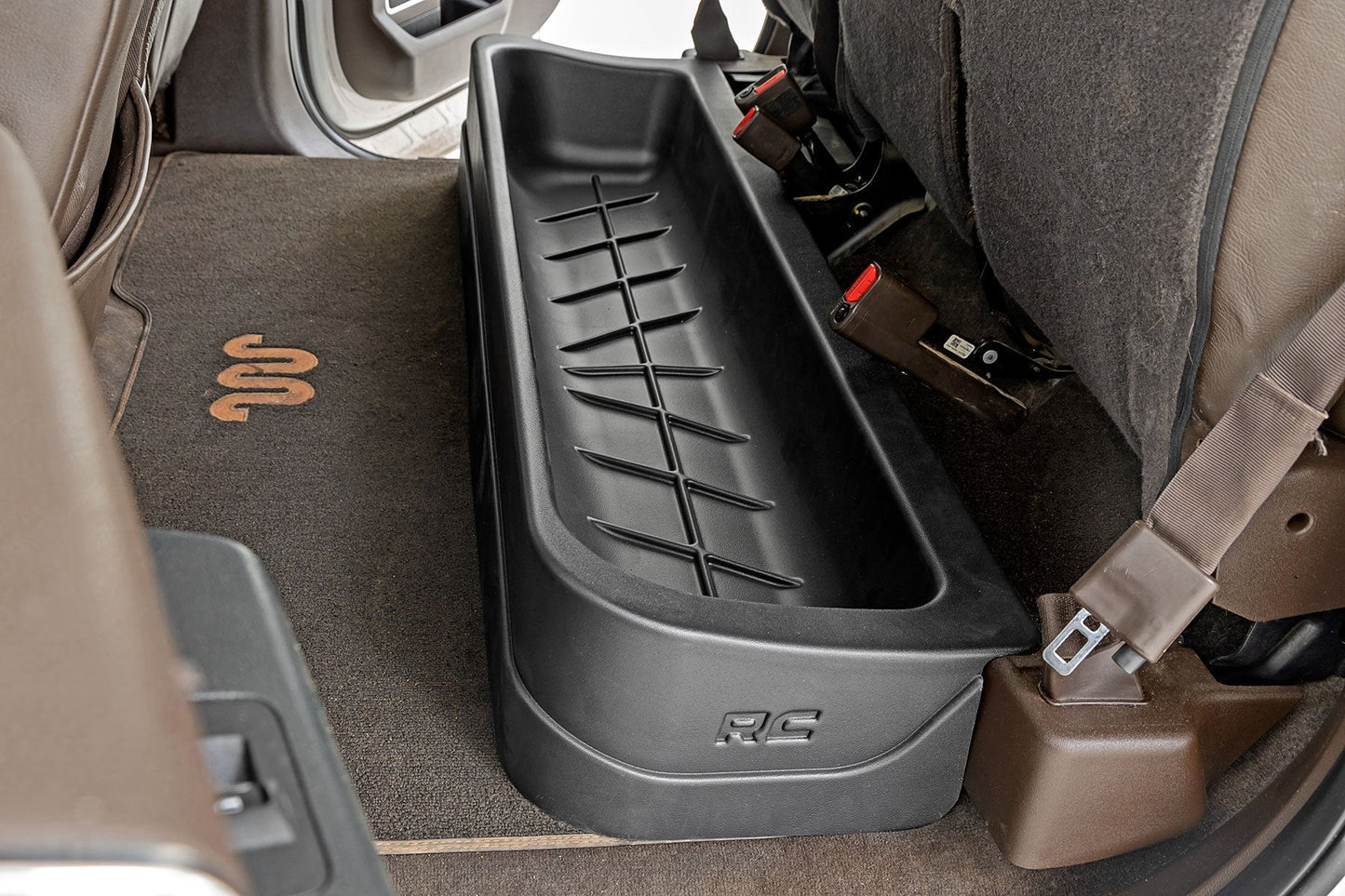 Rough Country (RC09281A) Under Seat Storage | Crew Cab | Ford F-150/F-250/F-350/Raptor (15-24)