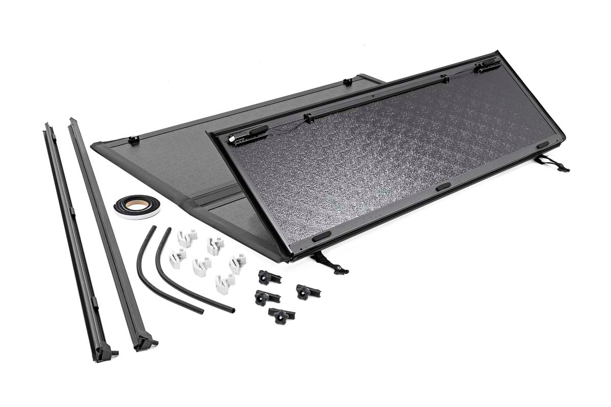 Rough Country (47214651) Hard Low Profile Bed Cover | 6'10" Bed | Ford F-250/F-350 Super Duty (08-16)