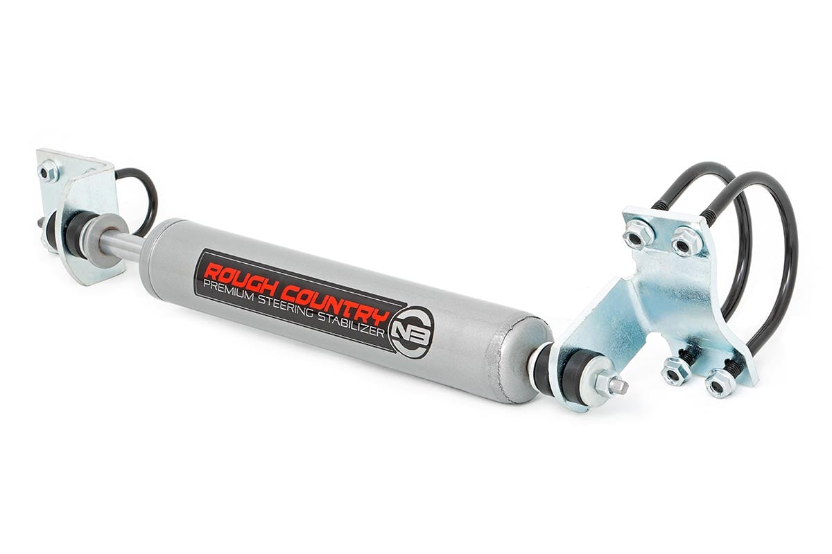 Rough Country (8737530) N3 Steering Stabilizer | Mono Axle | Ford F-350 4WD (1986-1997)
