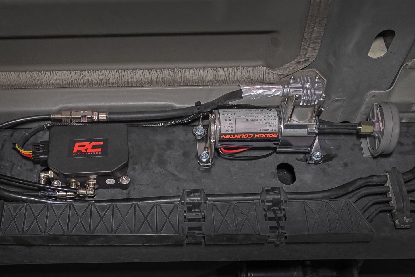 Rough Country (10106) Wireless Air Bag Controller Kit w/Compressor