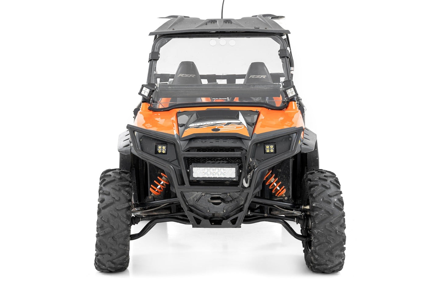 Rough Country (98111410) Full Windshield | Scratch Resistant | Polaris RZR 800