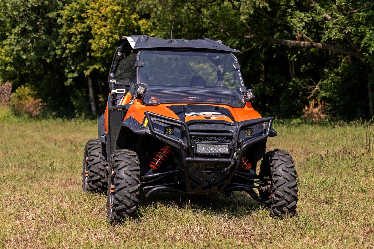 Rough Country (98111410) Full Windshield | Scratch Resistant | Polaris RZR 800