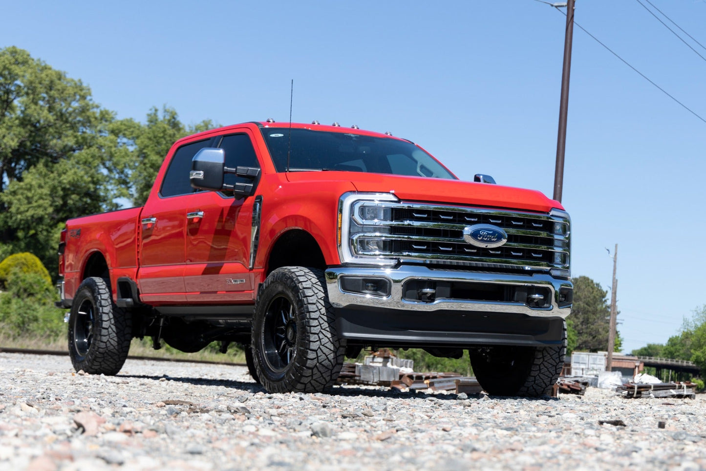 Rough Country (43658) 3 Inch Coilover Conversion Lift Kit | Gas | Ford F-250 Super Duty (2023)