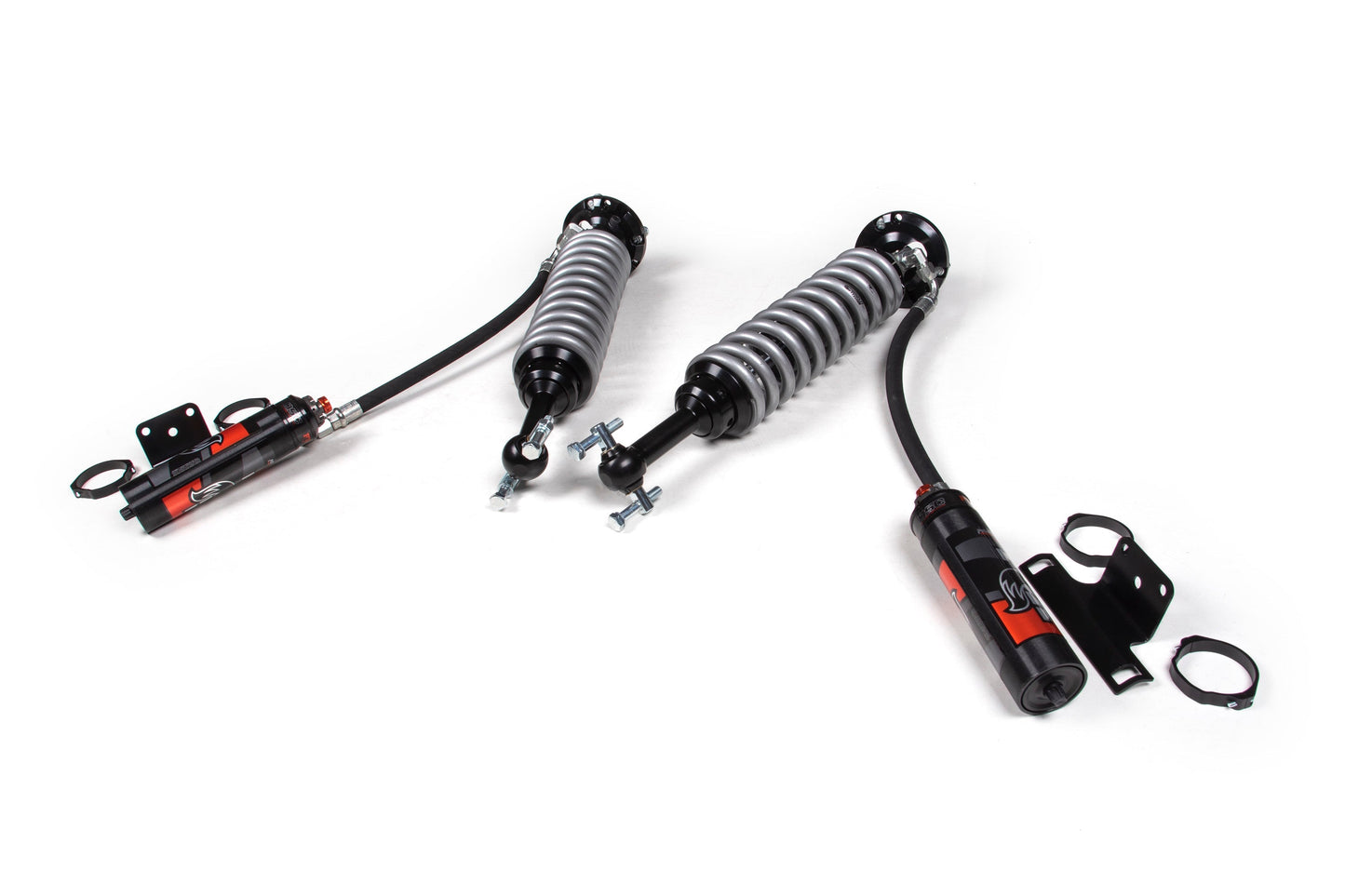 BDS Suspension FOX 2.5 Coil-Over Shocks w/ DSC Reservoir Adjuster | 0-3 Inch Lift | Performance Elite Series | Ford F150 (14-20) 4WD