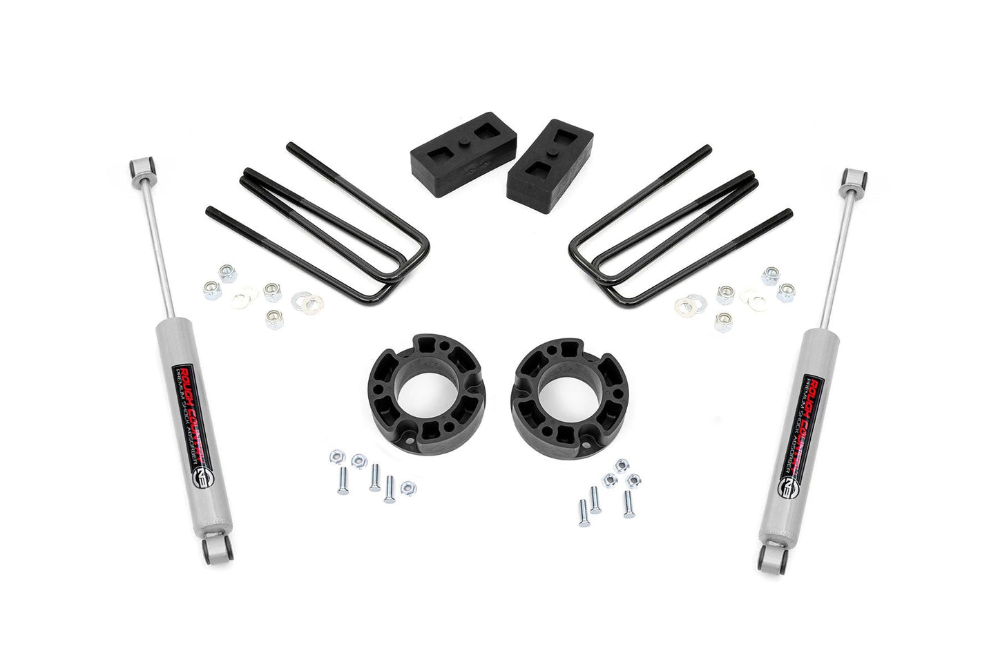 Rough Country (26830) 3.5 Inch Lift Kit | Chevy/GMC 1500 2WD (07-13)