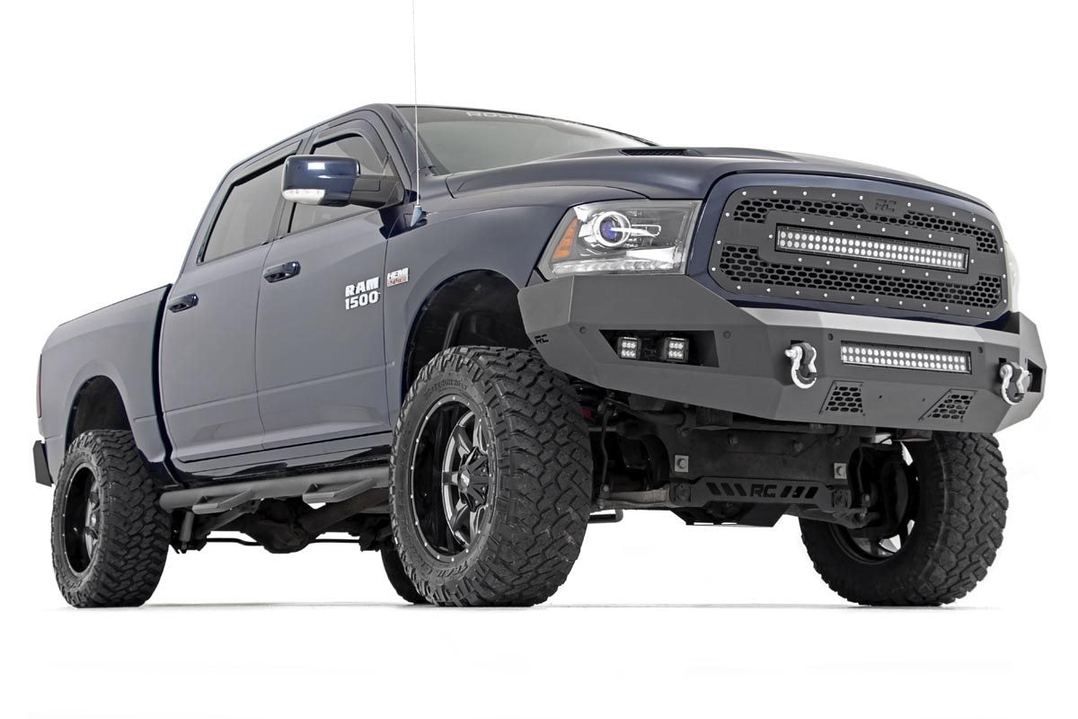 Rough Country (10774) Front Bumper | Ram 1500 2WD/4WD (2013-2018 & Classic)