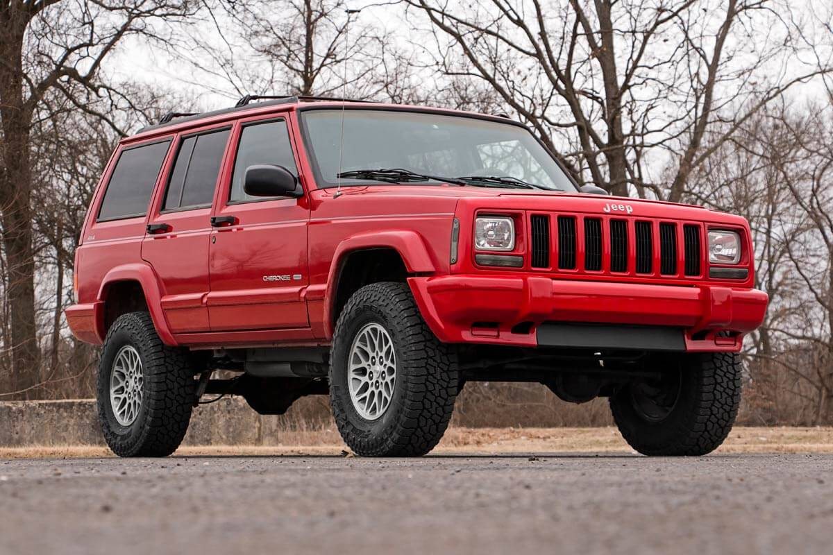 Rough Country (630XN2) 3 Inch Lift Kit | Series II | RR Springs | Jeep Cherokee XJ (84-01)