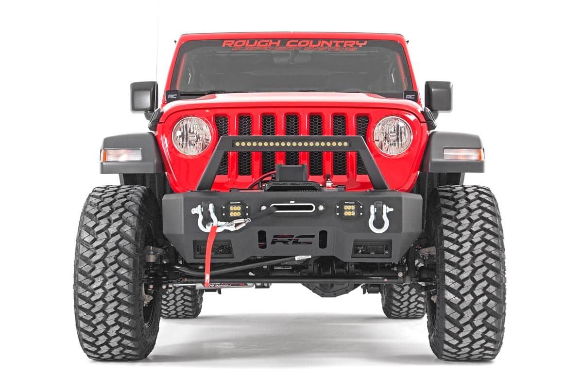 Rough Country (69150) 3.5 Inch Lift Kit | Adj LCA | FR D/S | Vertex | Jeep Wrangler Unlimited Rubicon (18-23)