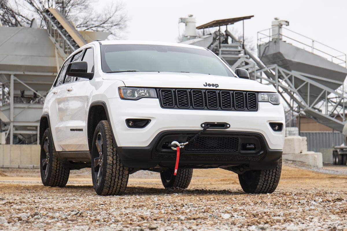 Rough Country (10602) Hidden Winch Mount | Jeep Grand Cherokee WK2 4WD (2014-2020)