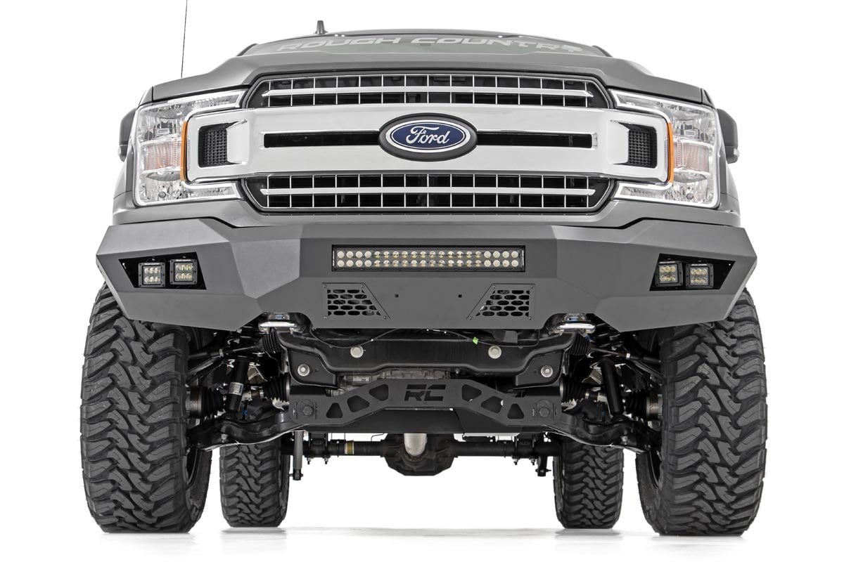 Rough Country (10776A) Front Bumper | Ford F-150 2WD/4WD (2018-2020)