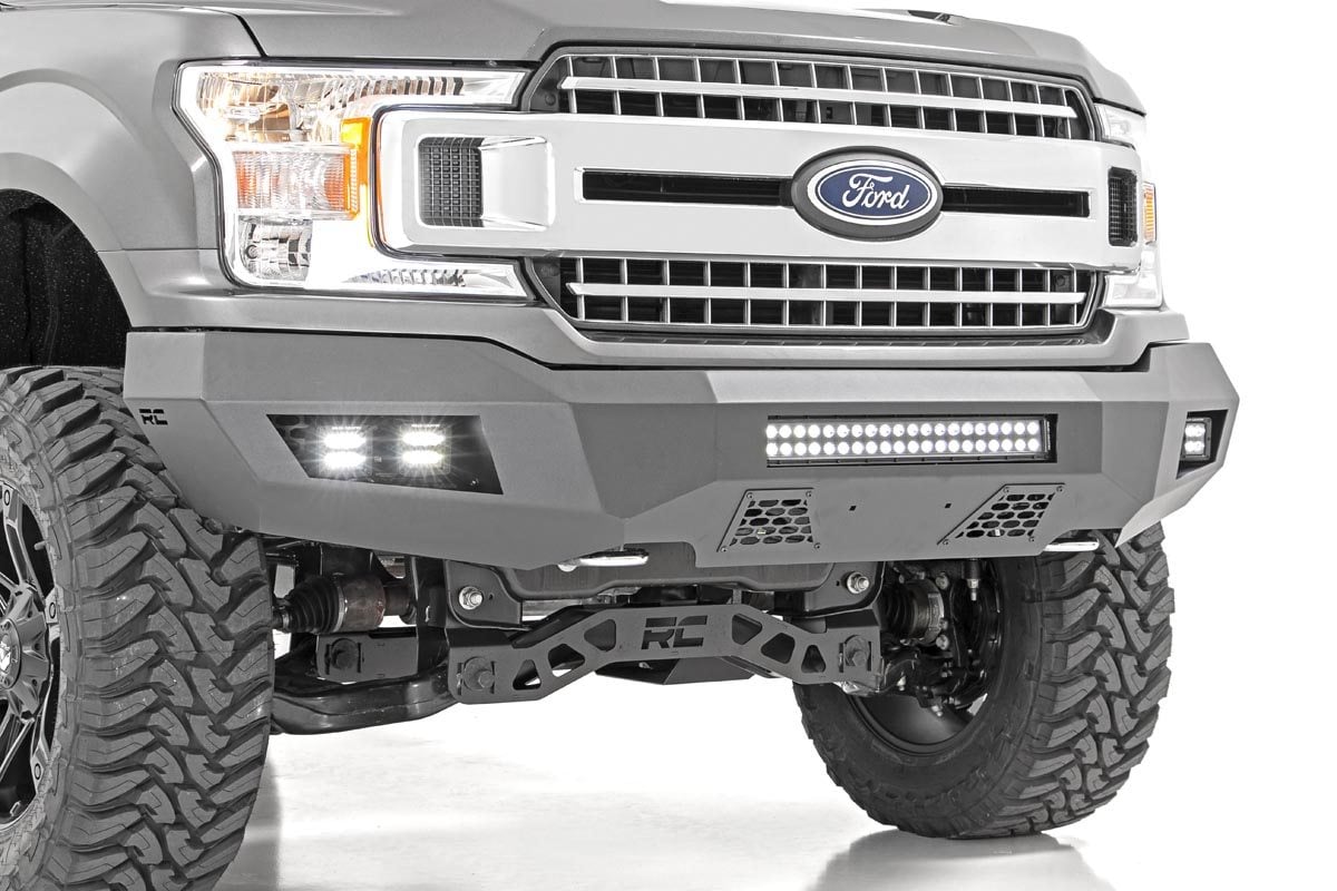 Rough Country (10776A) Front Bumper | Ford F-150 2WD/4WD (2018-2020)