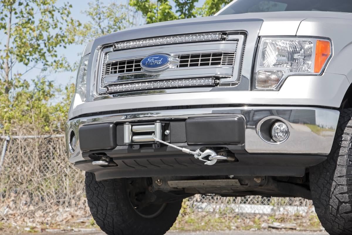 Rough Country (1010) Hidden Winch Mounting Plate | Ford F-150 2WD/4WD (2009-2014)