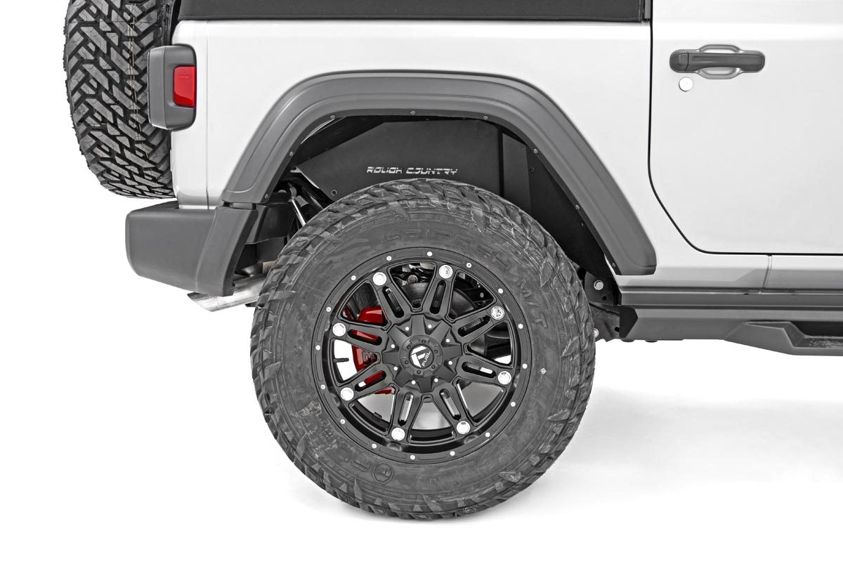 Rough Country (10498A) Inner Fenders | Rear | Jeep Wrangler JL 4WD (2018-2023)