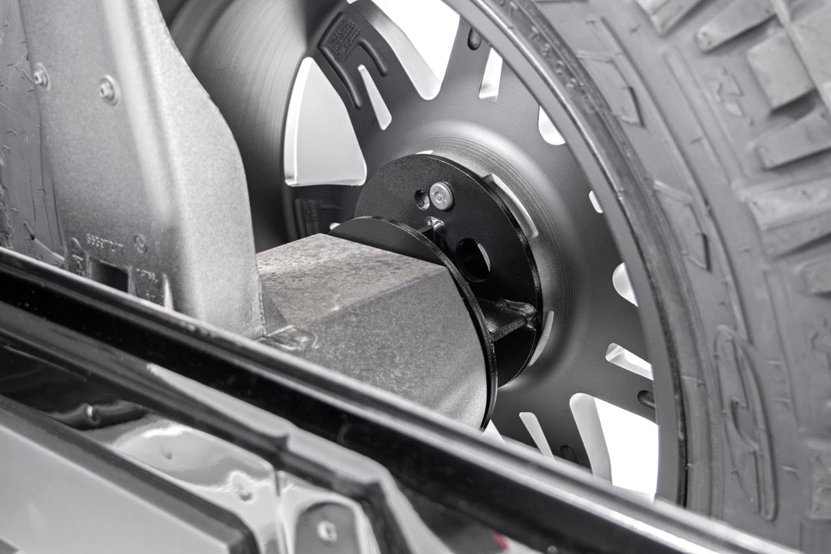 Rough Country (1053) Spare Tire Carrier Spcr | Jeep Wrangler JK/Wrangler TJ/Wrangler Unlimited