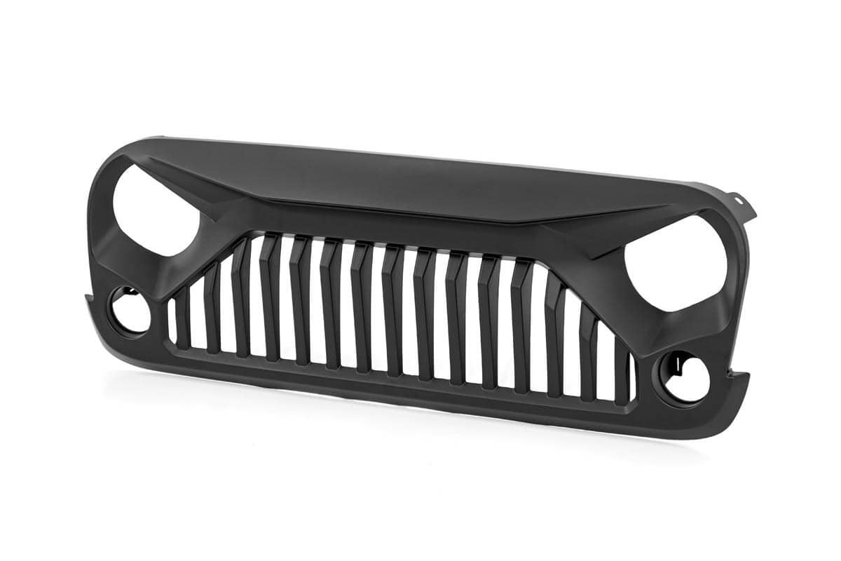 Rough Country (10524) Replacement Grille | Angry Eyes | Jeep Wrangler JK/Wrangler Unlimited (07-18)