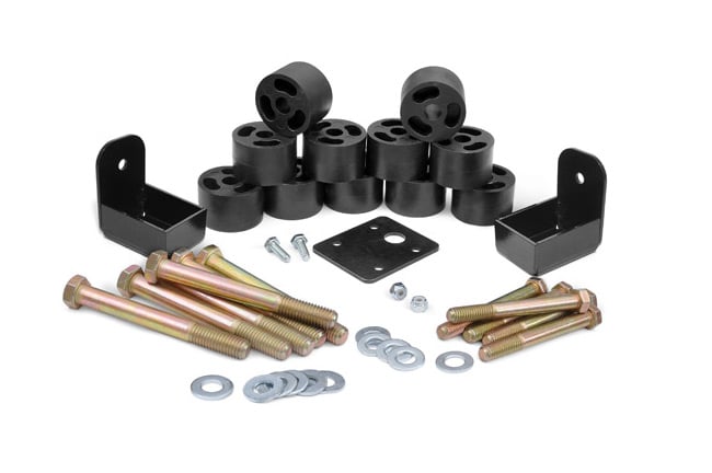 Rough Country (1157) 1.25 Inch Body Lift Kit | Jeep Wrangler TJ (97-06)/Wrangler Unlimited (04-06)