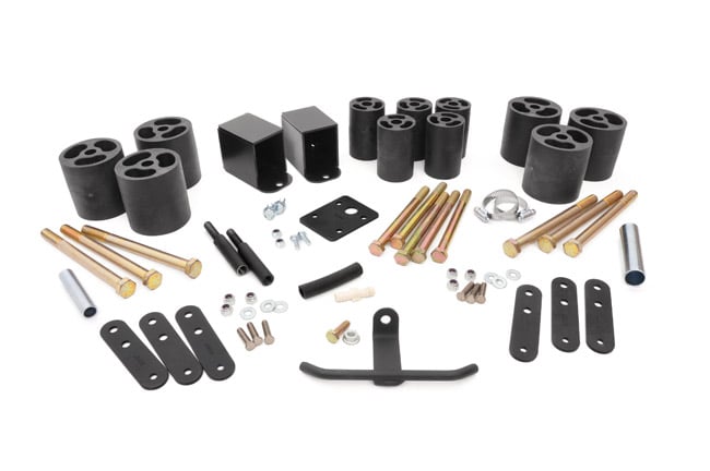 Rough Country (RC611) 3 Inch Body Lift Kit | Jeep Wrangler YJ 4WD (1987-1995)