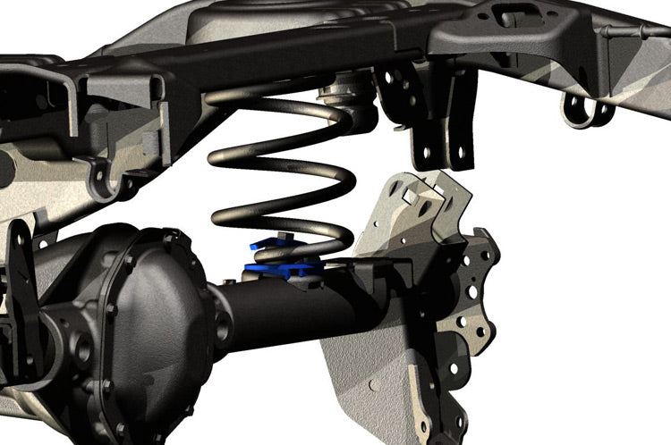 Rough Country (1113) Rear Coil Spring Correction Plates | Jeep Wrangler JK (2007-2018)