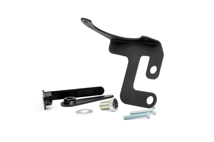 Rough Country (1043) Brake Pump Relocation Bracket | Jeep Wrangler JK 4WD (2012-2018)