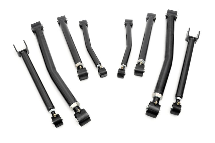 Rough Country (11300) X-Flex Control Arms | Complete Set | Jeep Wrangler JK/Wrangler Unlimited (07-18)
