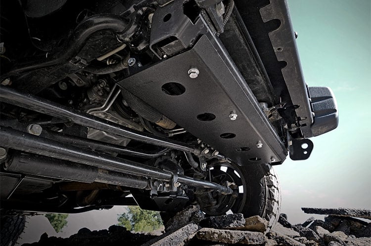 Rough Country (776) Sway Bar Skid Plate | Front | Jeep Wrangler JK/Wrangler Unlimited (07-18)