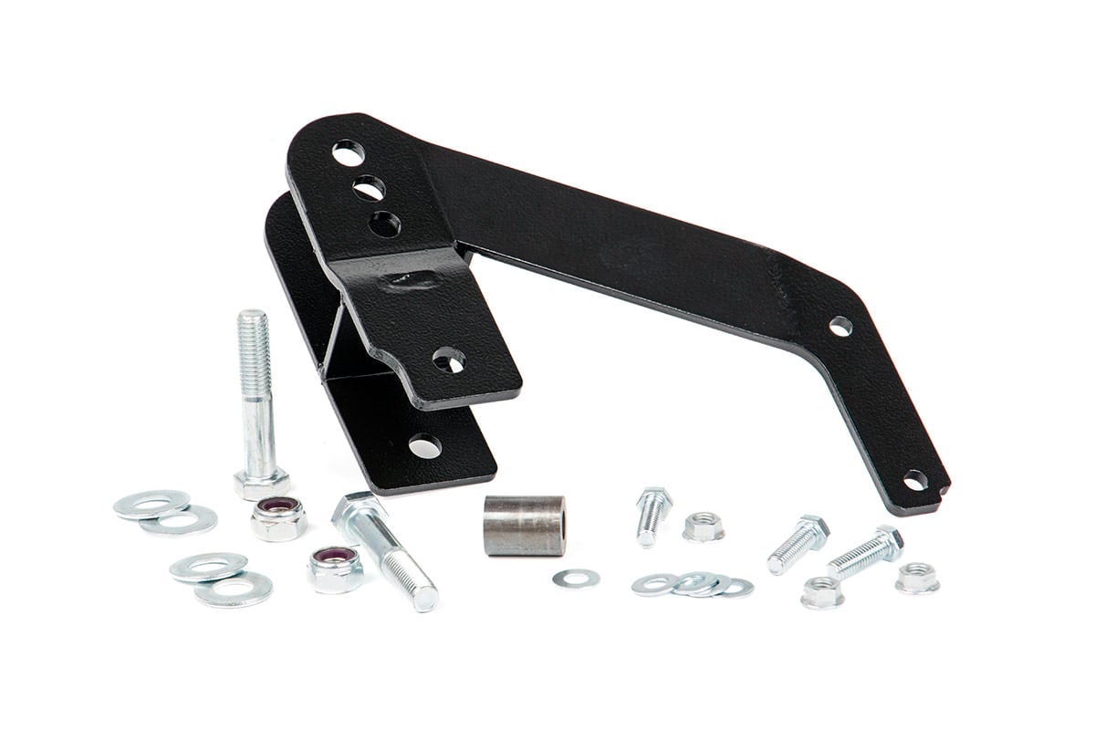 Rough Country (1167) Track Bar Bracket | Rear | 2.5-6 Inch Lift | Jeep Wrangler JK/Wrangler Unlimited (07-18)
