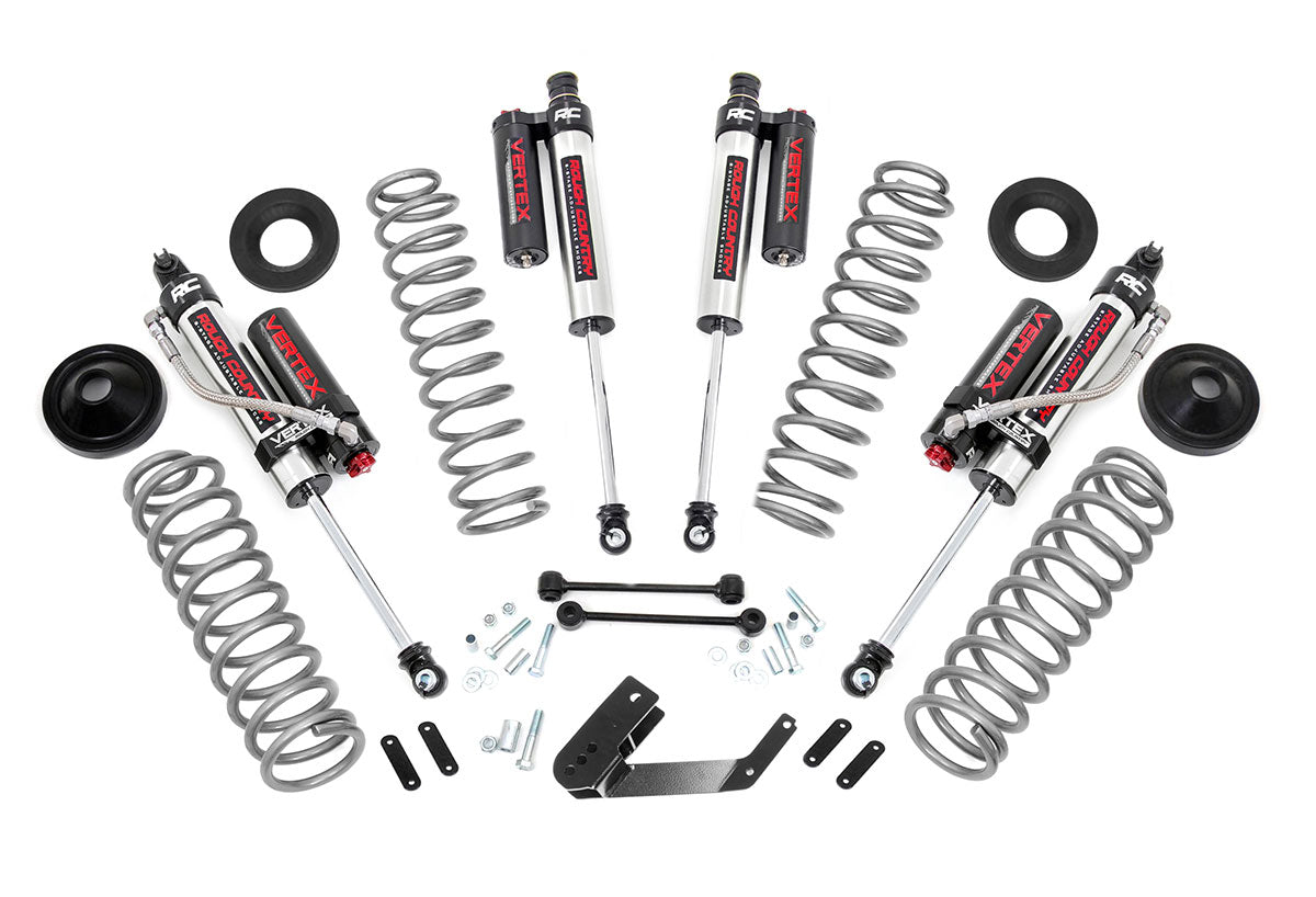 Rough Country (66950) 3.25 Inch Lift Kit | Vertex | Jeep Wrangler Unlimited (07-18)