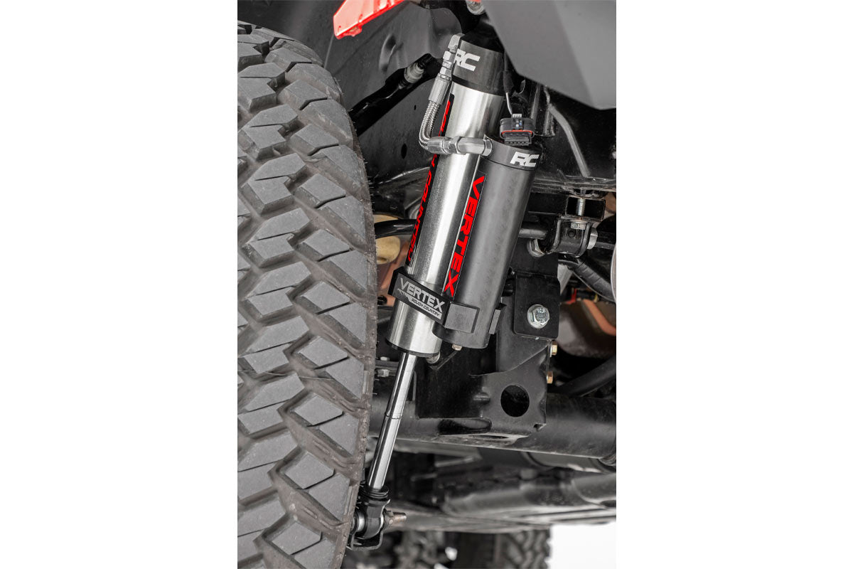 Rough Country (699007) Vertex 2.5 Adj Rear Shocks | 3.5-4.5" | Jeep Wrangler JL (18-23)/Wrangler Unlimited (18-23)