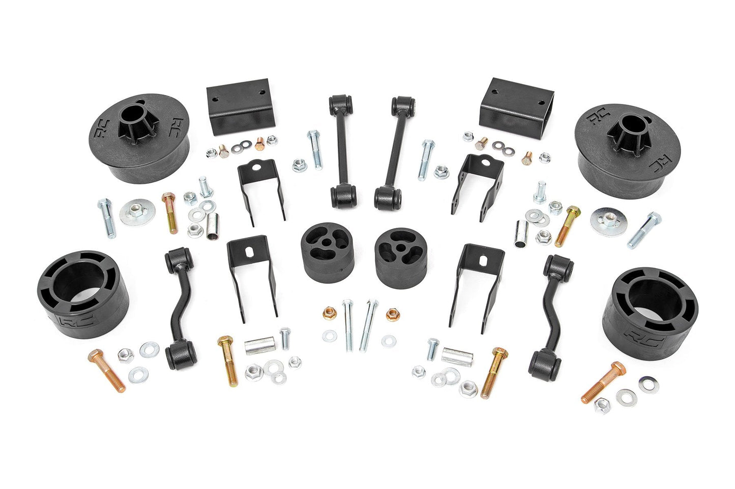 Rough Country (67700) 2.5 Inch Lift Kit | Spacers | Jeep Wrangler JL (18-23)/Wrangler Unlimited (18-23)