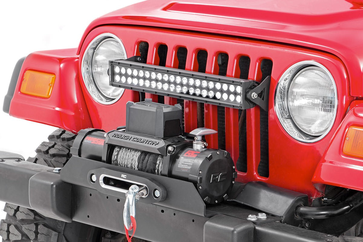 Rough Country (1189) Winch Mounting Plate | Jeep Wrangler TJ (97-06)/Wrangler Unlimited (04-06)