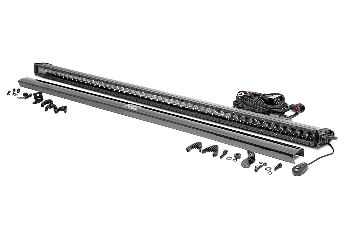 Rough Country (70750BL) Black Series LED Light Bar | 50 Inch | Single Row