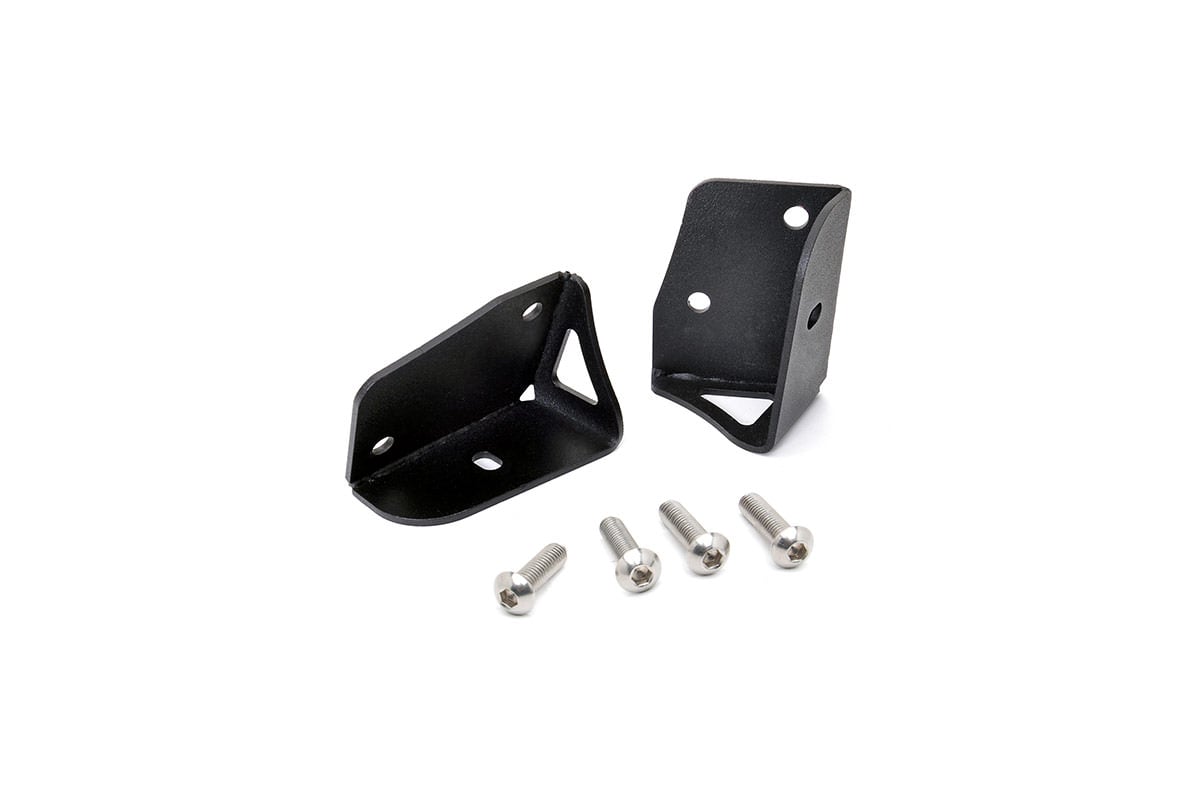 Rough Country (70043) LED Light Mount | Lower Windshield | Pod | Jeep Wrangler TJ (97-06)