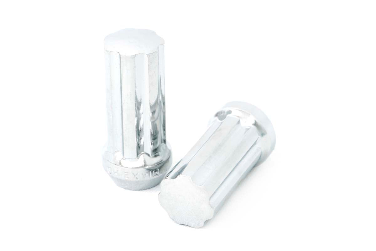 Rough Country (121524CH) M12 x 1.5 Lug Nut Set of 24 | Chrome
