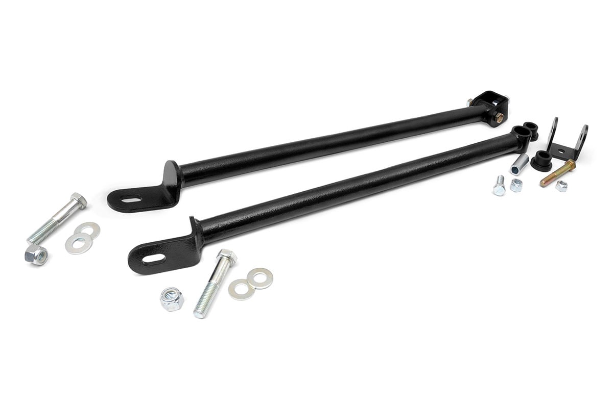 Rough Country (1875BOX4) Kicker Bar Kit | 4-6 Inch Lift | Nissan Titan 2WD/4WD (2004-2023)