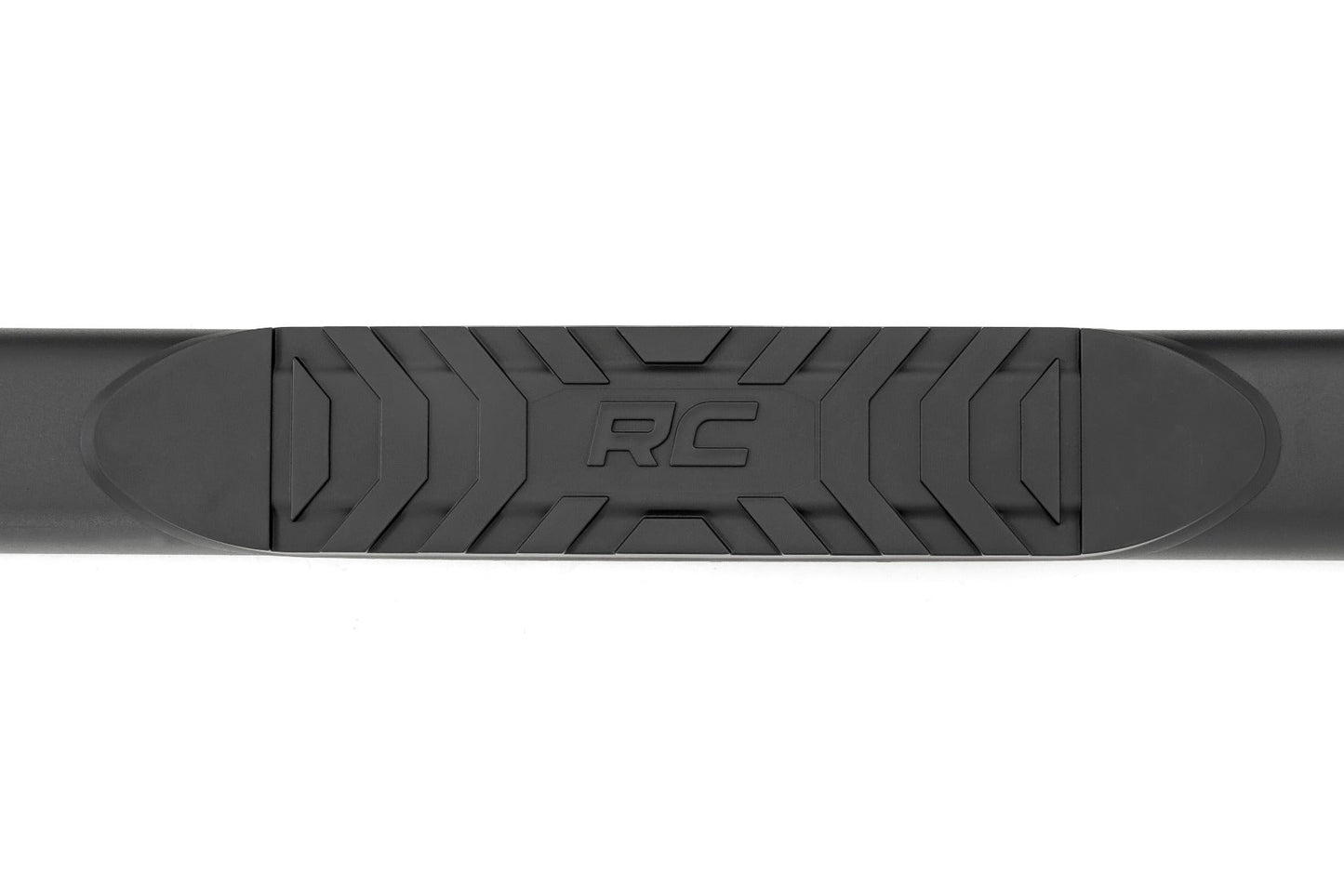Rough Country (21003) Oval Nerf Step | Crew Cab | Black | Ram 1500/2500/3500 2WD/4WD