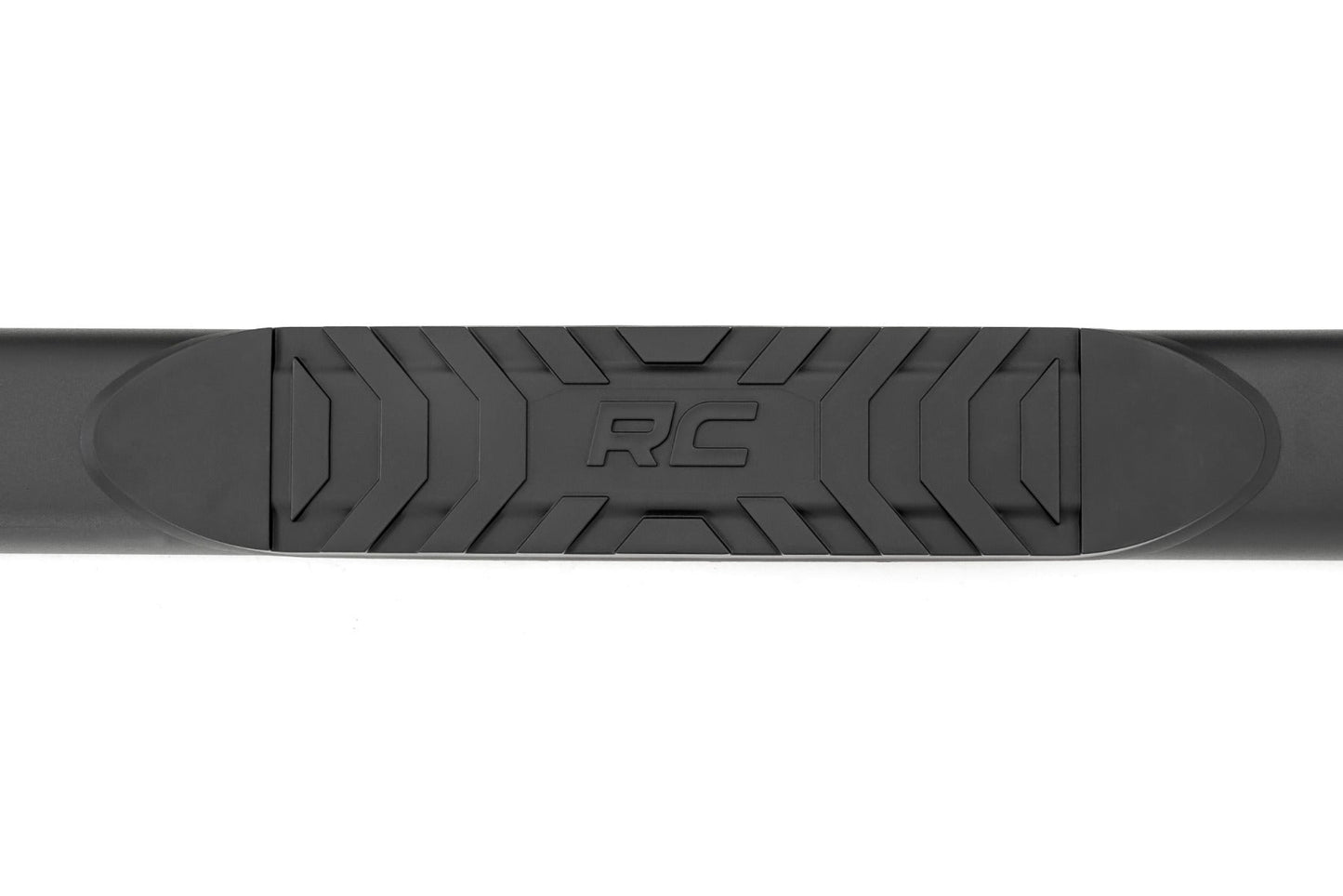 Rough Country (21010) Oval Nerf Step | Crew Cab | Black | Chevy/GMC Tahoe/Yukon (21-23)