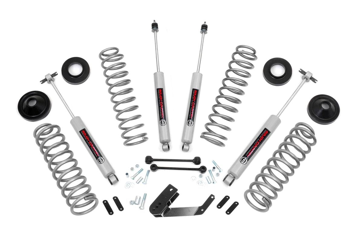 Rough Country (PERF693) 3.25 Inch Lift Kit | Jeep Wrangler JK 4WD (2007-2018)