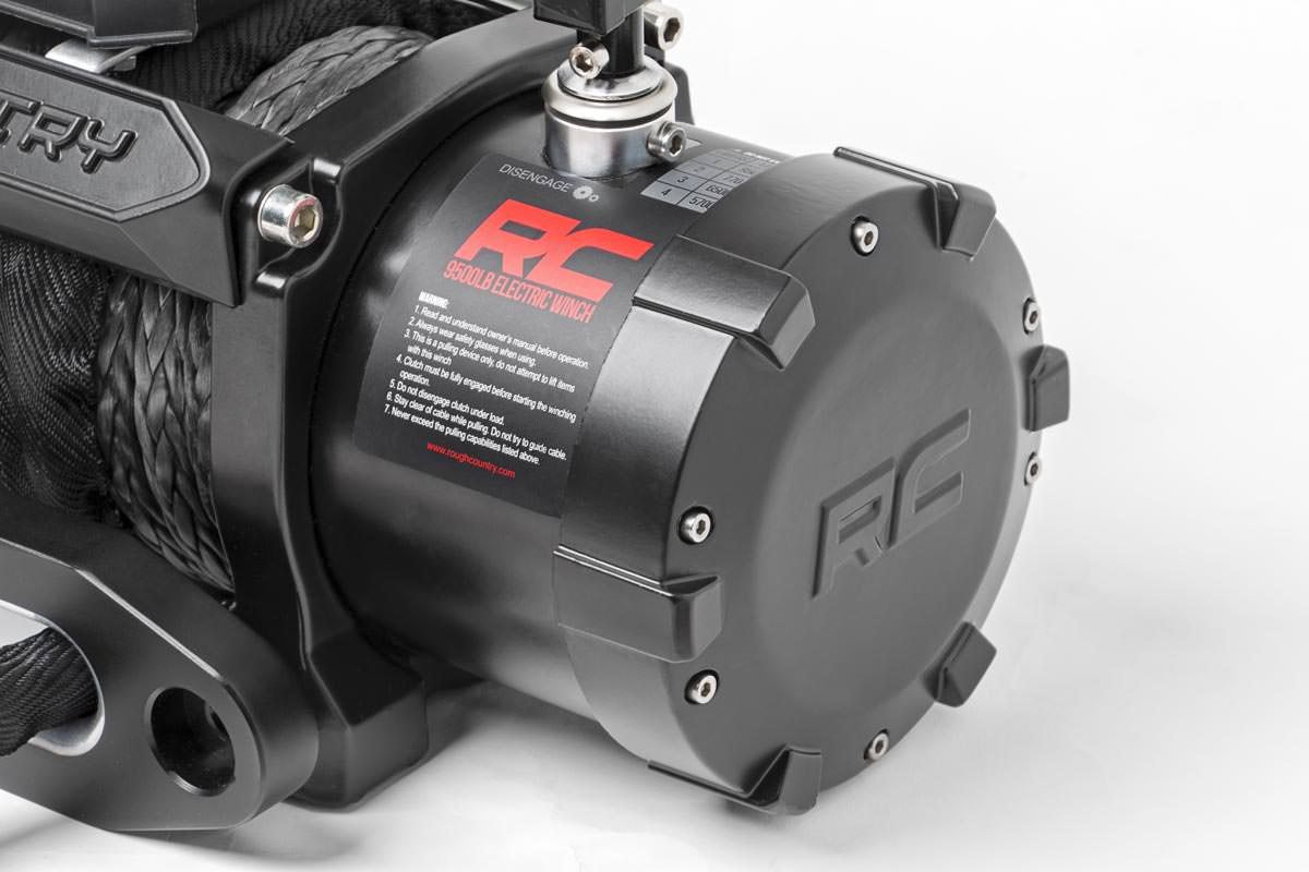 Rough Country (PRO9500) 9500-Lb Pro Series Winch | Steel Cable