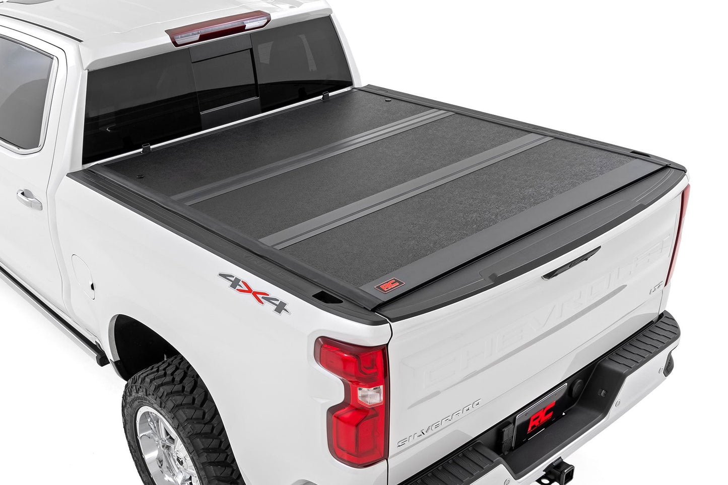 Rough Country (47318650A) Hard Low Profile Bed Cover | 6'4" Bed | Ram 1500 (09-18)/2500 (10-23)