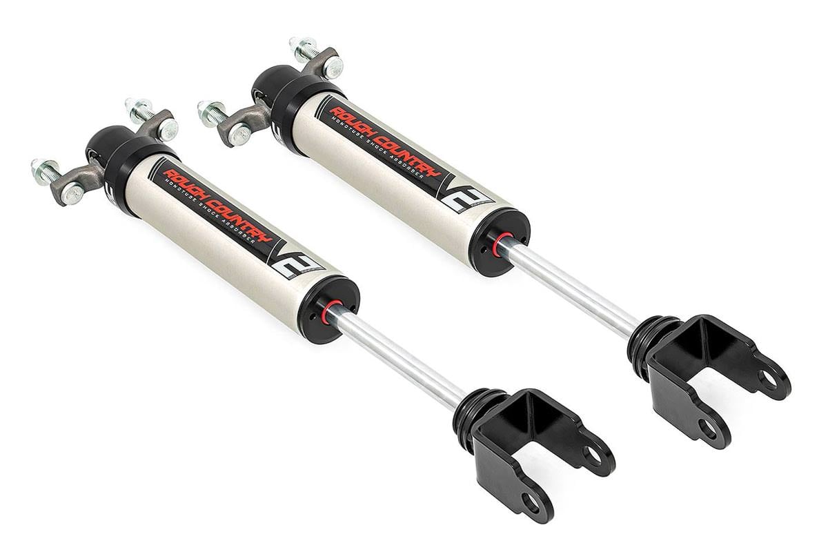 Rough Country (760780_A) V2 Front Shocks | 3.5-4.5" | Chevy/GMC 2500HD/3500HD (11-24)