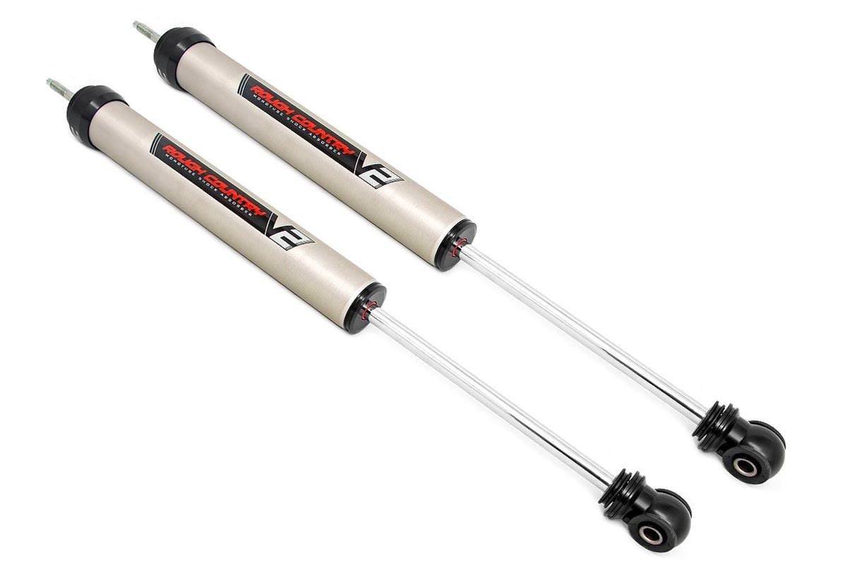 Rough Country (760826_A) V2 Front Shocks | 0.5-2.5" | Jeep Wrangler JK/Wrangler Unlimited (07-18)