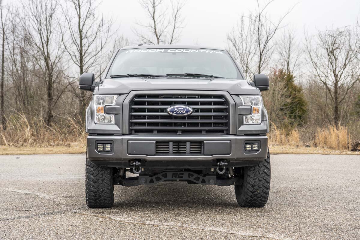 Rough Country (RS150A) Tow Hook Brackets | Ford F-150 2WD/4WD (2009-2020)