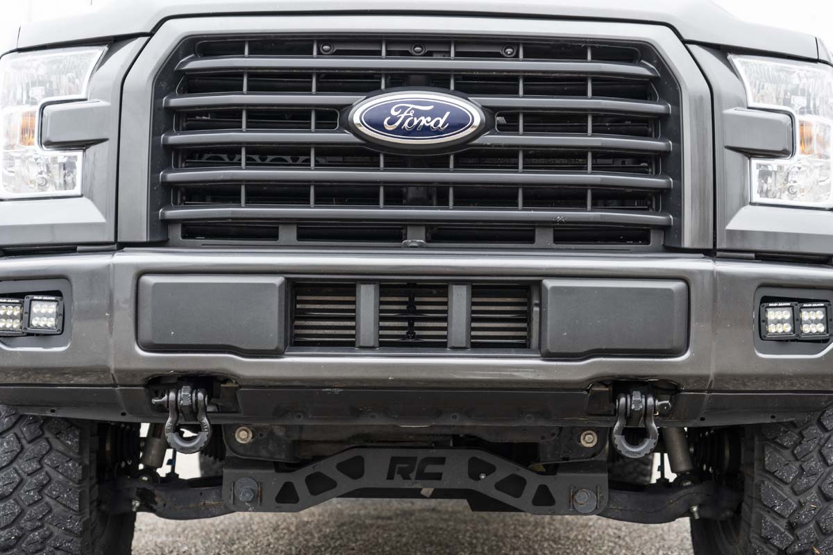 Rough Country (RS150A) Tow Hook Brackets | Ford F-150 2WD/4WD (2009-2020)
