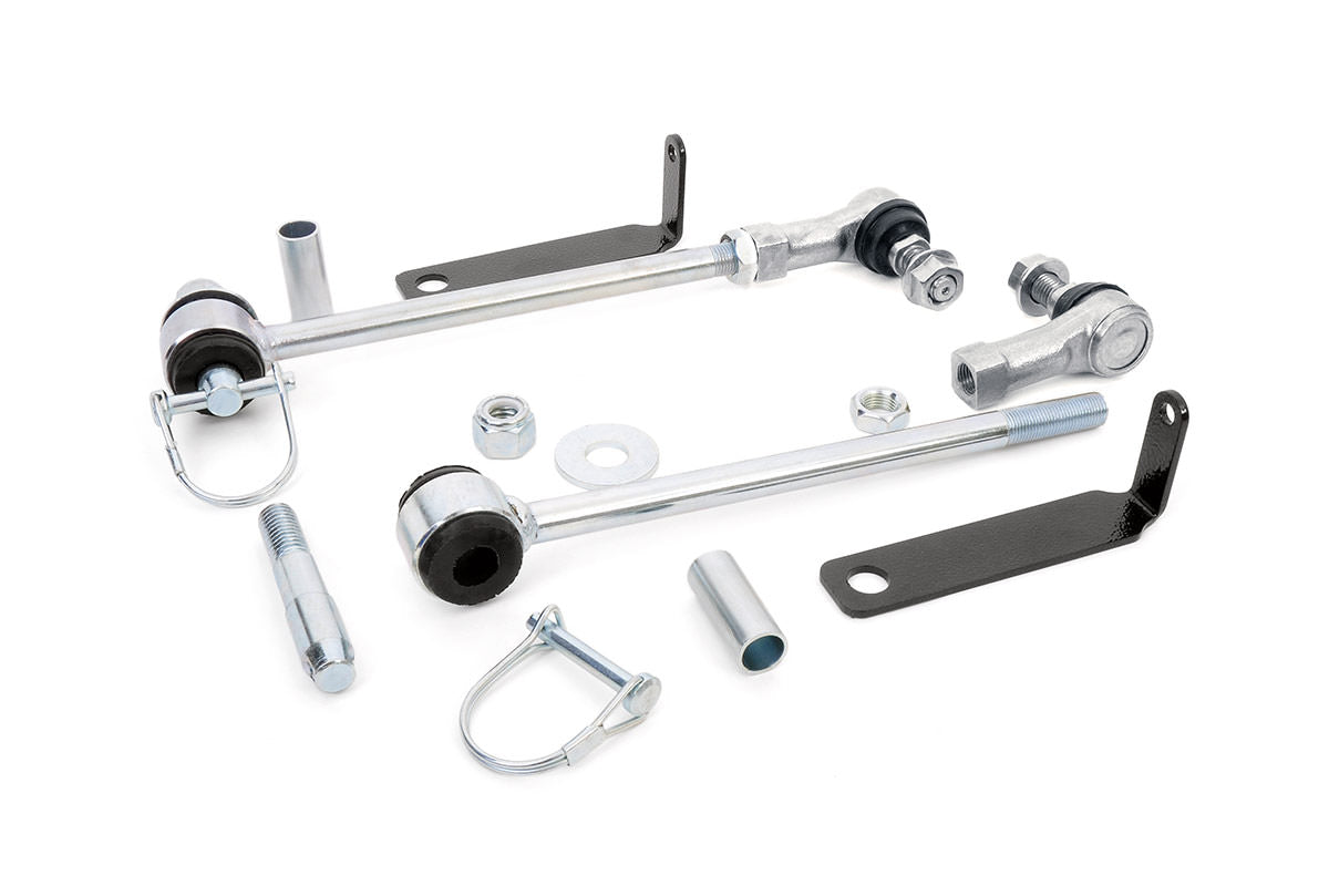 Rough Country (1131) Quick Disconnect Sway Links | 3-6 Inch Lift | Jeep Grand Cherokee WJ (99-04)