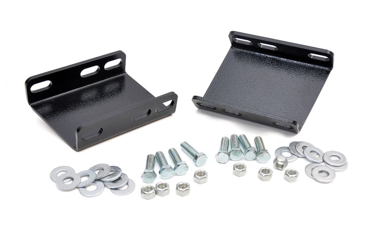 Rough Country (1018) Sway Bar Drop Brackets | Front | 4-6 Inch | Ford Bronco/Bronco II/F-150/Ranger