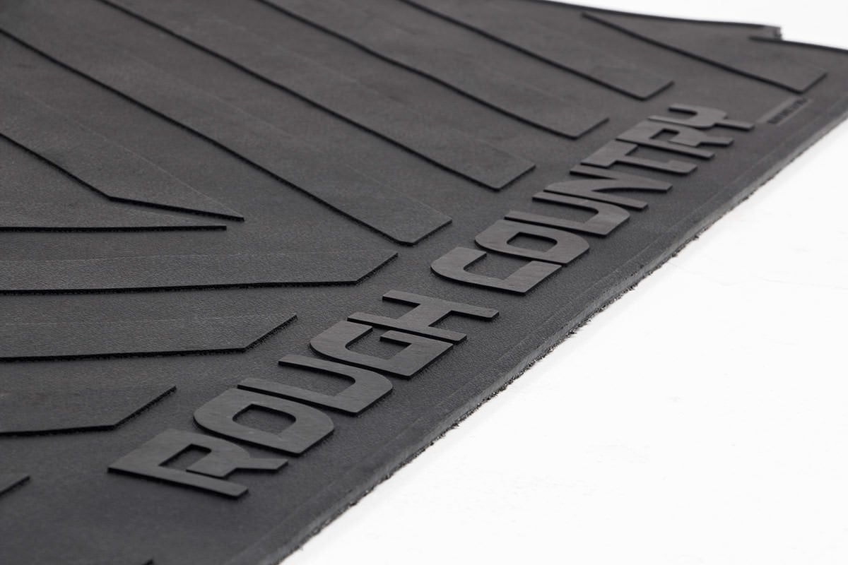 Rough Country (RCM679) Bed Mat | 6'4" Bed | RC Logo | Ram 1500 (19-23)/1500 TRX (21-23)