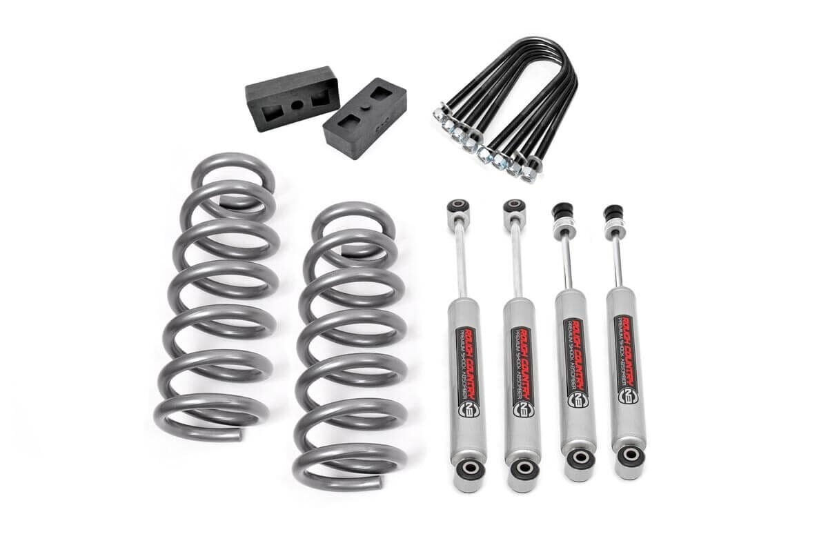 Rough Country (36630) 3 Inch Lift Kit | Dodge 1500 2WD (2002-2005)