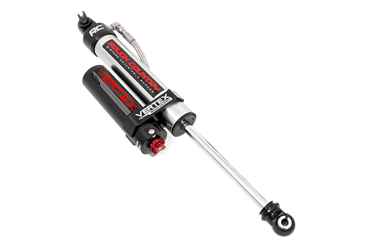 Rough Country (699006) Vertex 2.5 Adj Rear Shocks | 3-5" | Jeep Wrangler JK/Wrangler Unlimited (07-18)